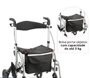 Andador Cadeira 2 em 1 D15 até 135 Kg - Dellamed