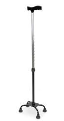 Bengala 4 Pontas com Regulagem de Altura até 90 Kg D9 - Dellamed