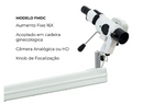Colposcópio Binocular de Aumento Fixo 16X com Câmera - Acoplado em Cadeira Ginecológica - PE 7000 FMDC Elegancy - MEDPEJ