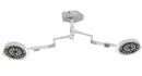 Foco Cirúrgico de Teto FL 2000 TLM 48x48 96 LEDs - 02 braços | Membrana | 360.º - MEDPEJ