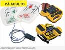 PÁS DE CHOQUE ADESIVAS CONECTOR PRETO F7988/CM - CMOS DRAKE