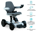 Cadeira Motorizada Dobrável até 120 Kg Assento 42cm Spacemed - Dellamed