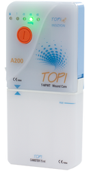 Equipamento de Terapia por Pressão Negativa a Vácuo NPWT com Kit de Curativos TopiVac  AMEDUS A200