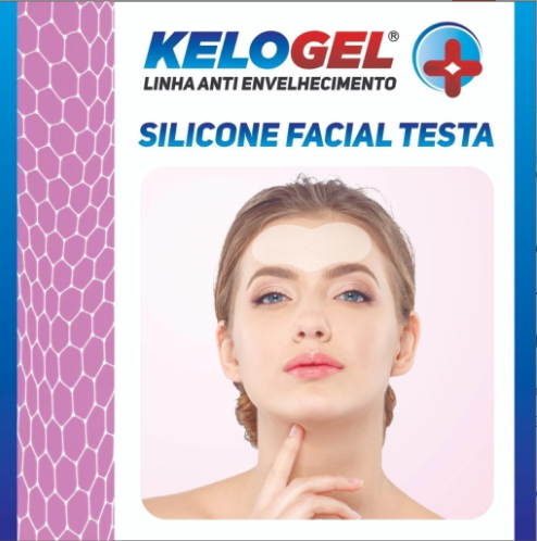 ADESIVO DE SILICONE ANTISSINAIS KIT PREMIUM 2 - COLO 1UN + GLABELA 1UN + TESTA 1UN + OLHOS 4UN KELOGEL - MEDFORMA