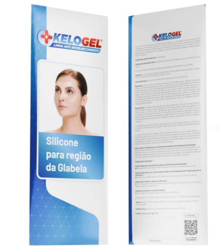 ADESIVO DE SILICONE ANTISSINAIS PARA REGIÃO GLABELA 1UN KELOGEL - MEDFORMA