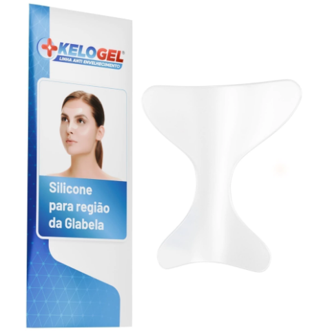 ADESIVO DE SILICONE ANTISSINAIS PARA REGIÃO GLABELA 1UN KELOGEL - MEDFORMA
