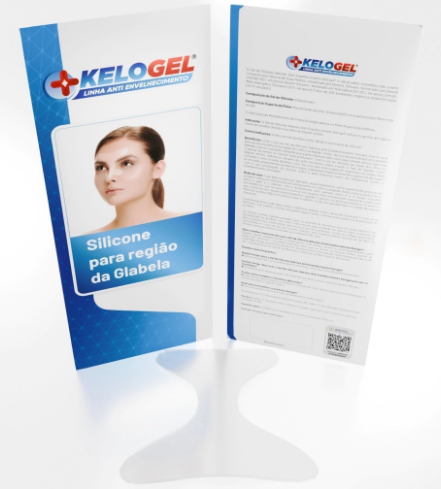 ADESIVO DE SILICONE ANTISSINAIS PARA REGIÃO GLABELA 1UN KELOGEL - MEDFORMA