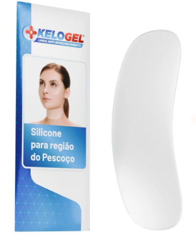 ADESIVO DE SILICONE ANTISSINAIS PARA REGIÃO PESCOÇO 1UN KELOGEL - MEDFORMA