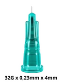 AGULHA LEBEL MESOTERAPIA 32Gx4×0,23 mm  PRO BEAUTY CX 100UN - MEDFORMA