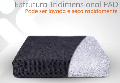 Almofada Tridimensional para Cadeira de Rodas - Longevitech