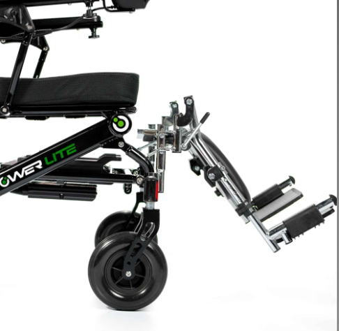 APOIO DE PÉS ELEVÁVEL PARA CADEIRA DE RODAS MOTORIZADA - Power Lite