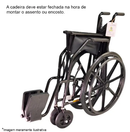 Assento/Encosto para Cadeira de Rodas 101/102 Obeso - CDS