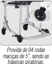 Cadeira de Banho B4 DOBRÁVEL - Ortomobil