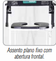 Cadeira de Banho B4 DOBRÁVEL - Ortomobil