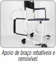 Cadeira de Banho B4 DOBRÁVEL - Ortomobil