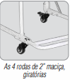 Cadeira de Banho B5 - Ortomobil