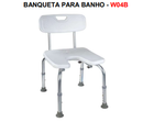 BANQUETA PARA BANHO - W04B - WINNER.MED