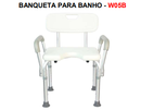 BANQUETA PARA BANHO - W05B - WINNER.MED