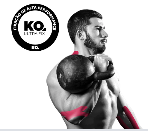 Bandagem Elástica Adesiva Kinesiológica - Dellamed