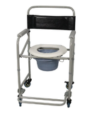Cadeira de Banho Higiênica D40 + Comadre Retrátil - Dellamed