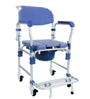 Cadeira de Banho Obeso em Alumínio até 150 Kg D60 - Dellamed