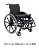 Cadeira de Rodas Life P (Pessoas até 1,40m (P)) - Freedom