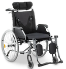 Cadeira de Rodas Tetra com Encosto Reclinável e Acessórios Inclusos até 130 kg D700 - Dellamed