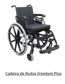 Cadeira de Rodas Plus PM (Pessoas de 1,40 a 1,85m (M)) - Freedom