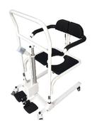 Cadeira de Transferência Multiuso com Elevação Eletrônica até 135 Kg Assento 48,5cm D80 - Dellamed