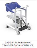 CADEIRA PARA BANHO E TRANSFERÊNCIA HIDRÁULICA - LONGEVITECH