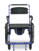 Cadeira de Banho D70 em Alumínio até 200 kg Assento 51 cm - Dellamed