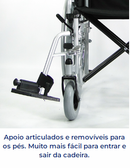 Cadeira de Rodas SÉRIE EUROPA - FRANKFURT - PRAXIS