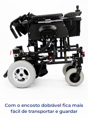Cadeira de Rodas Motorizada COMFORT - PRAXIS