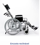 Cadeira de Rodas SÉRIE EUROPA – PARIS RECLINÁVEL - PRAXIS