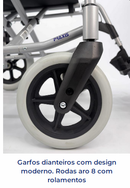 Cadeira de Rodas SÉRIE EUROPA - BARCELONA - PRAXIS