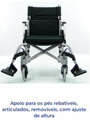 Cadeira de Rodas SÉRIE EUROPA - BARCELONA - PRAXIS