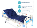 Cama DX2 Movimentos + Colchão Pneumático para Tratamento de Escaras Air Tube - Dellamed