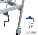 Cama Hospitalar DX2 até 180 + Cadeira de Transporte D90 - Dellamed
