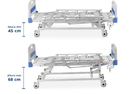 Cama Hospitalar DX3 3 Movimentos até 200 Kg - Dellamed