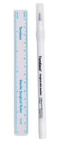 CANETA MARCAÇÃO CIRÚRGICA TONDAUS PONTA GROSSA 1.0MM TR04 05 UN - MEDFORMA