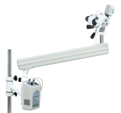 Colposcópio Binocular de Aumento Fixo em 16x, 5 Rodízios e Braço Articulável - PE 7000 FBR - MEDPEJ