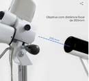 Colposcópio Binocular de Aumento Fixo em 16x - Acoplado em Mesa Ginecológica - PE 7000 FM - MEDPEJ