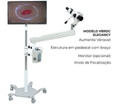 Colposcópio com Câmera, Aumento Variável, Binocular, Braço articulável e 5 rodízios - PE 7000 VBRDC Elegancy - MEDPEJ