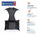 Corretor Postural Ergonômico Ortho Care - Dellamed
