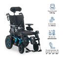 Cadeira Motorizada até 136 kg com largura do assento ajustável Optimusmed - Dellamed