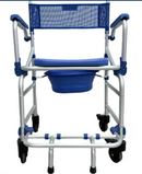 Cadeira de Banho D55 Ultraleve 4 em 1 até 135kg - Dellamed