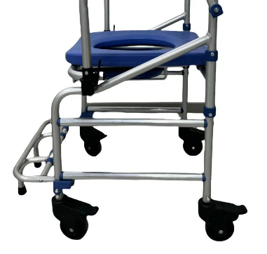 Cadeira de Banho D55 Ultraleve 4 em 1 até 135kg - Dellamed
