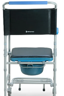 Cadeira de Banho Higiênica Desmontável até 150Kg Assento 43cm D50 - Dellamed