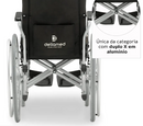 Cadeira de Rodas em Alumínio Dobrável até 120Kg D600 - Dellamed