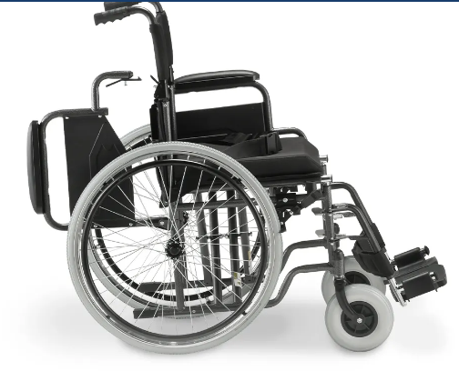 Cadeira de Rodas Aço Dobrável até 120Kg D400 - Dellamed